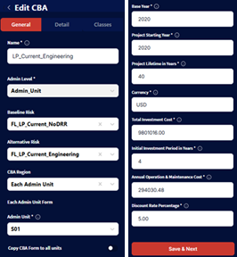 CBA Form Interface