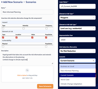 Add Scenario Interface